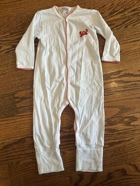 Magnolia Baby Crab Onesie, 24M